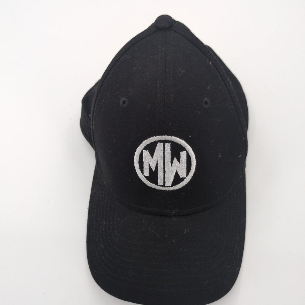 New Era 39thirty Motor Werks Barrington Black Hat Cap Embroidered MW size M/L
